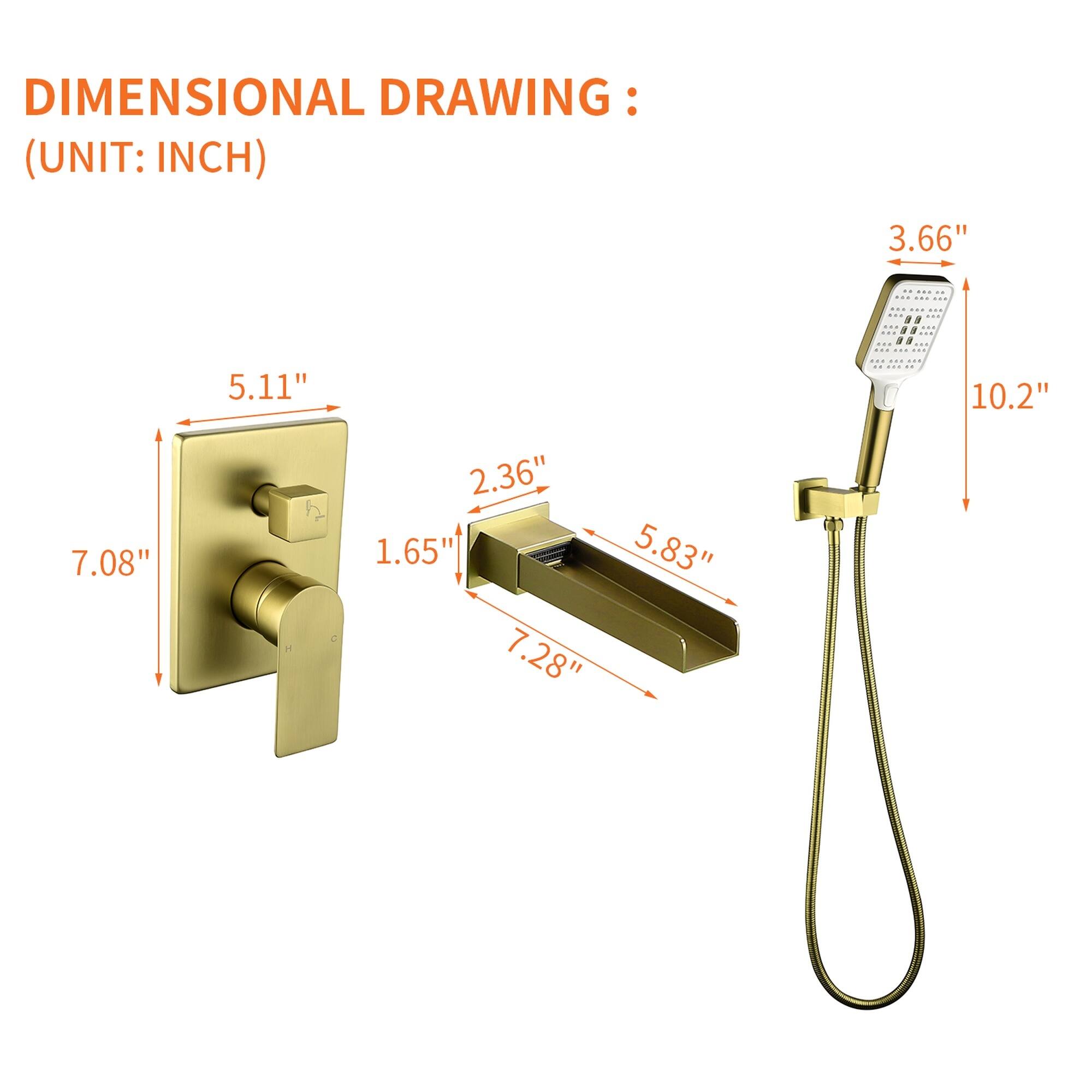 DIMENSIONAL DRAWING: (UNIT: INCH)  
3.66"  
5.11"  
10.2"  
7.08"  
2.36"  
1.65"  
5.83"  
7.28"