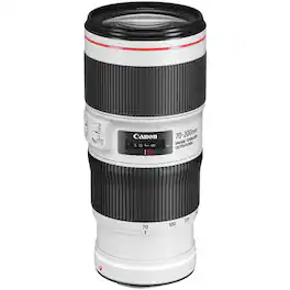 EF 70-200mm f/4L is II USM Lens for Canon Digital SLR Cameras (International Model) - Black