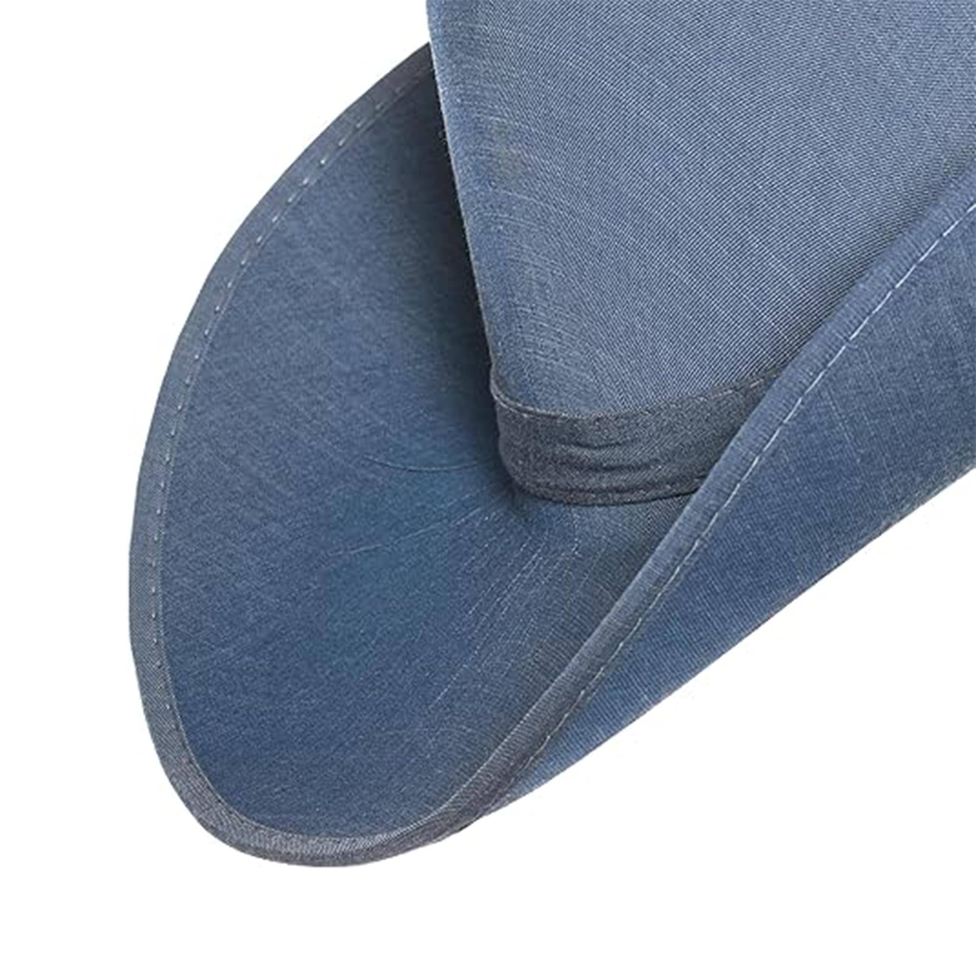 Alt View 1. Underwraps - Denim Adult Costume Cowboy Hat - Blue.