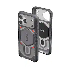 UAG - iPhone 18 Pro Max Case/iPhone 17 Pro Max Case with MagSafe, Translucent, Monarch Pro - VEIL Ash