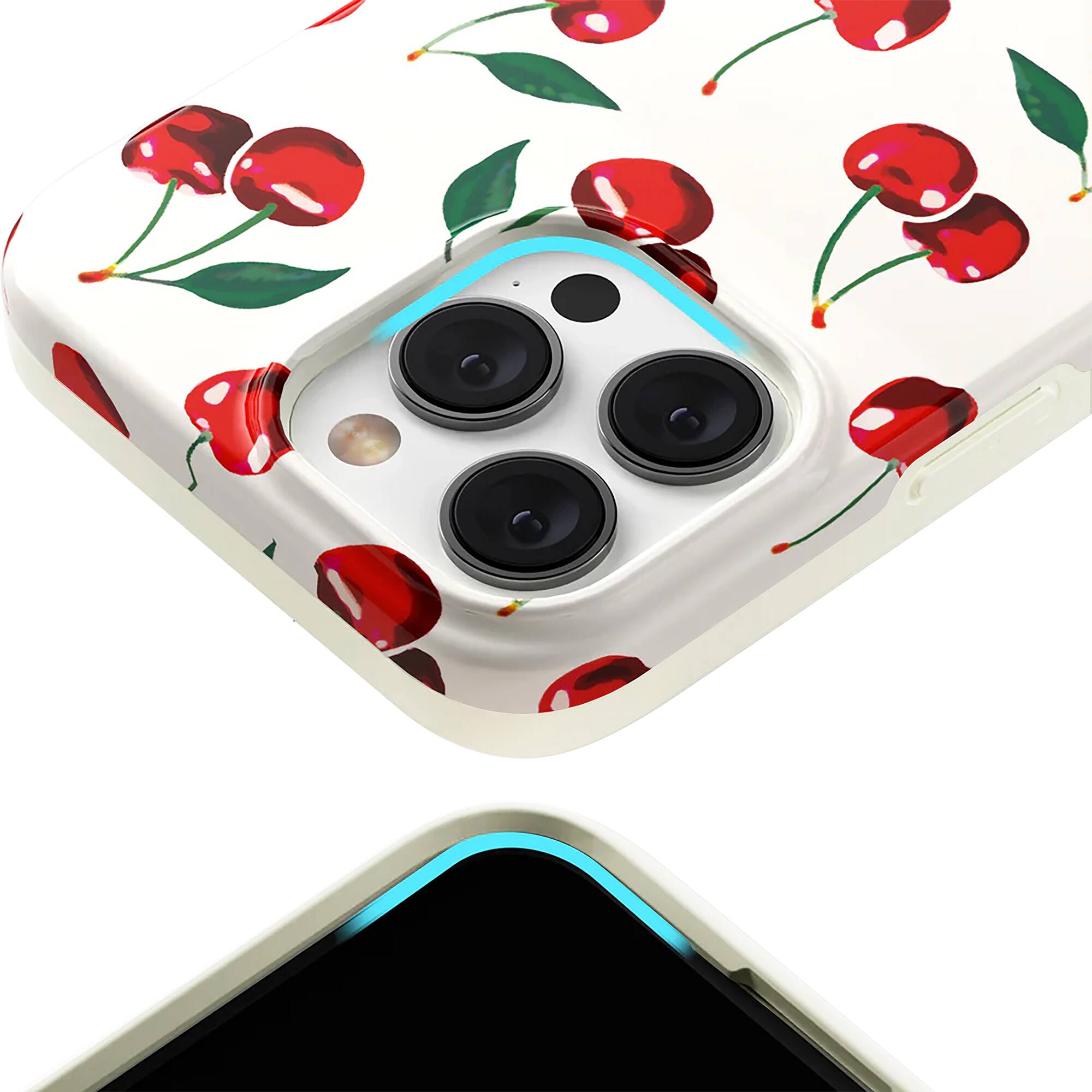 Alt View 1. VELVET CAVIAR - Magsafe Case for Apple iPhone 16 Pro Max - Mon Cheri Cherry.