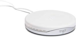 TYLT - Crest Convertible Pad + Stand | Fastest Wireless Charger | Converts From Pad To Stand - Color: White - White