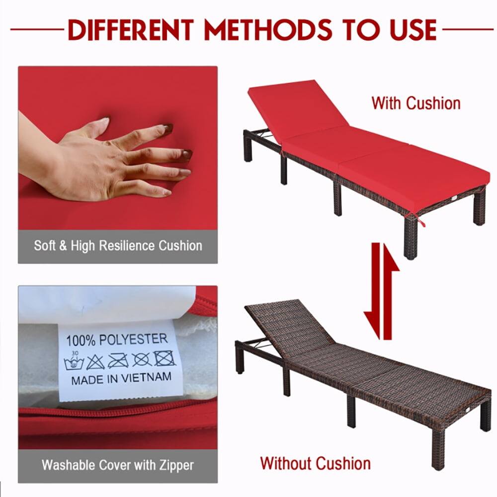 DIFFERENT METHODS TO USE

- With Cushion
  - Soft & High Resilience Cushion

- Without Cushion

100% POLYESTER  
MADE IN VIETNAM

Washable Cover with Zipper