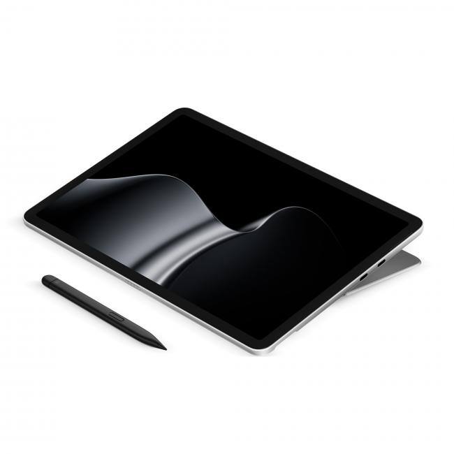 Alt View 5. Microsoft - Surface Pro Copilot+ PC 12" LCD Touchscreen Snapdragon X2 Plus 16GB RAM 512GB UFS 12" LCD - Platinum.