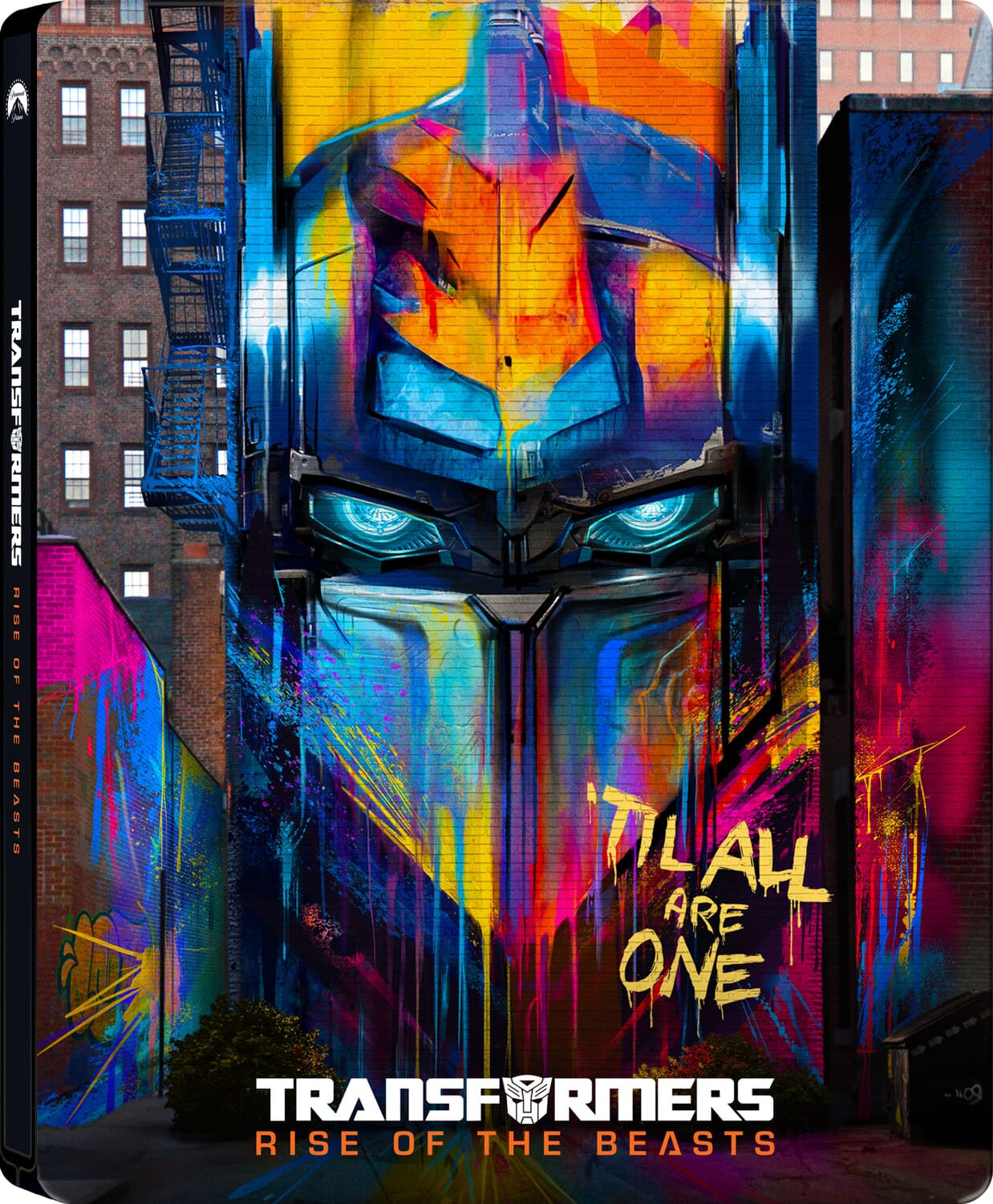 Front. Transformers: Rise of the Beasts   - 4K Blu-Ray.