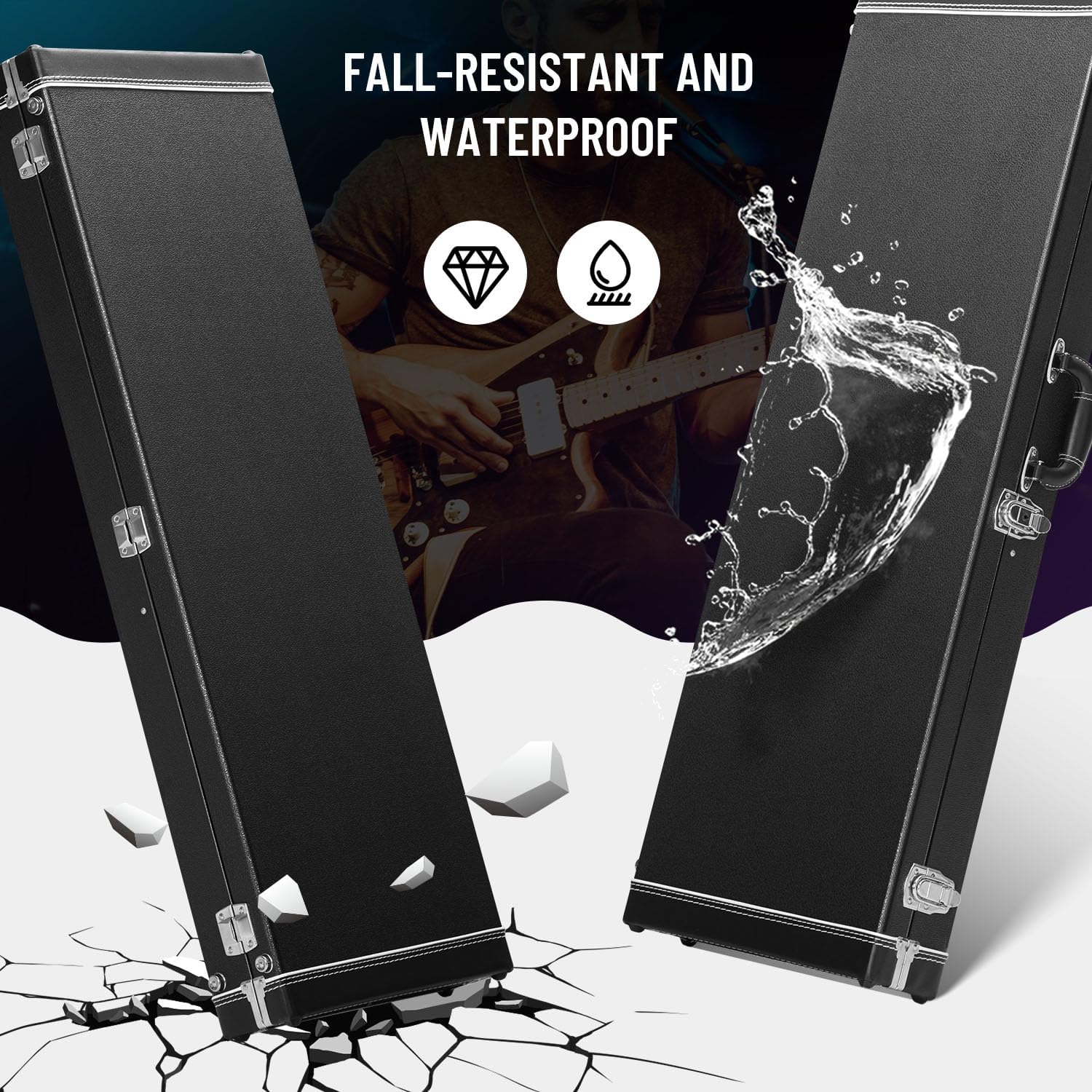 FALL-RESISTANT AND WATERPROOF