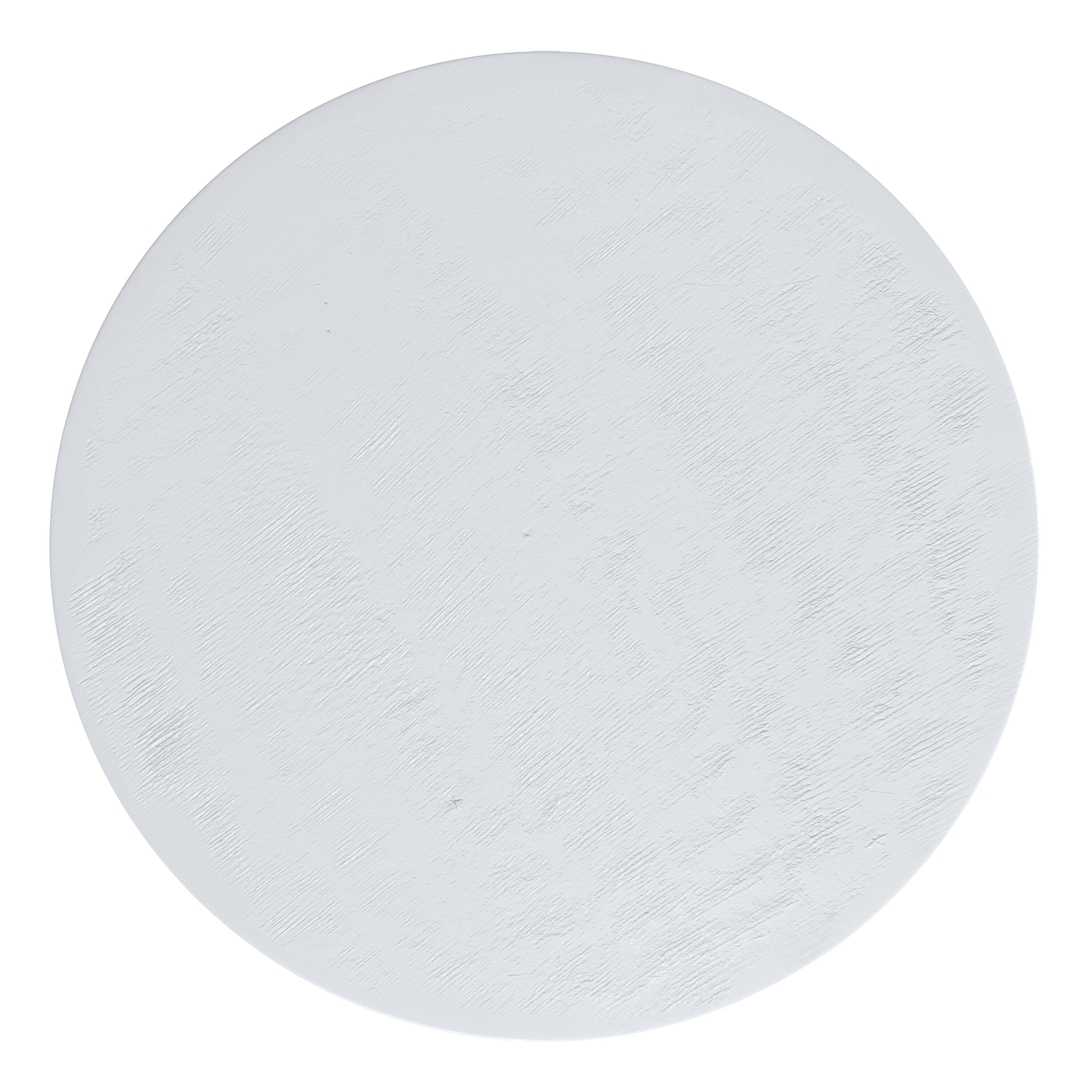 Alt View 1. Simpli Home - Boyd 13 inch Wide Solid Wood Contemporary Accent Table in White, Assembled - White.