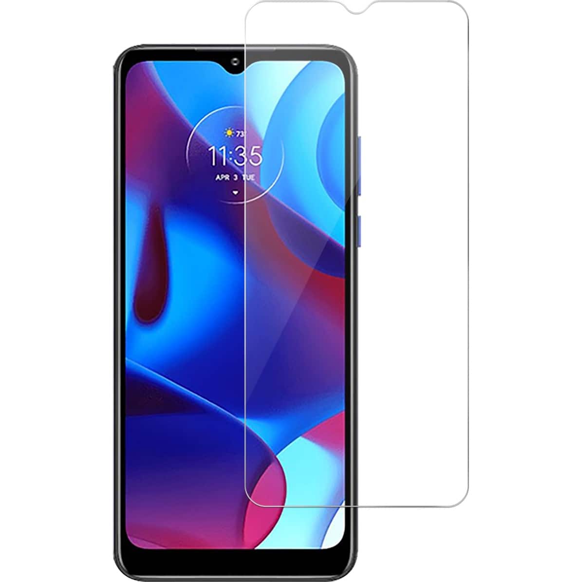 Alt View 11. SaharaCase - Ultra Strong Tempered Glass Screen Protector for Motorola Moto G Pure (2-Pack) - Clear.