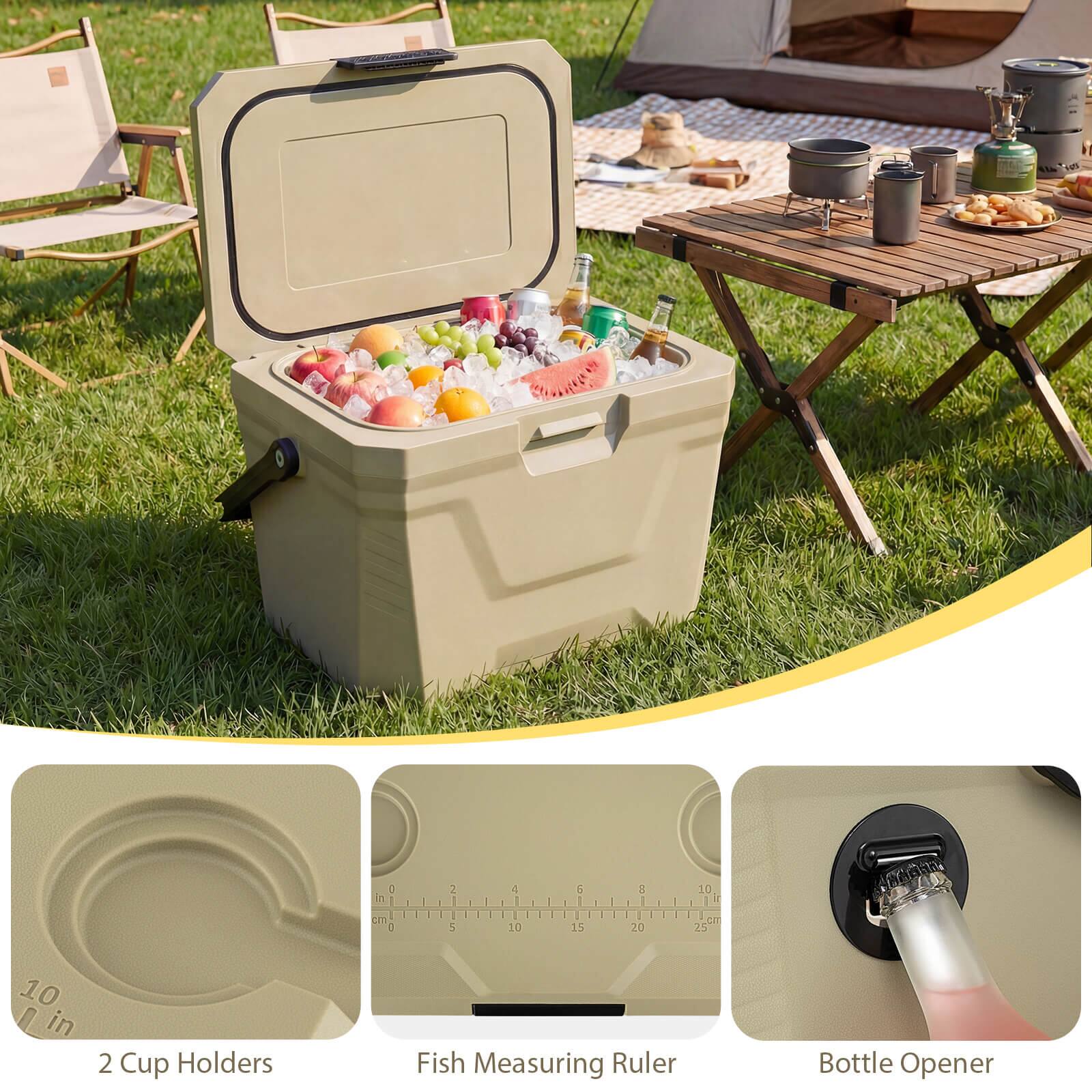 in 2 4 5 3 10 I a c C 5 10 15 20 CIT 25 10 in 2 Cup Holders Fish Measuring Ruler Bottle Opener