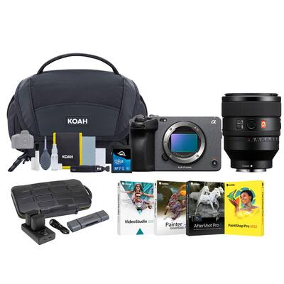 Sony FX3 Full Frame Cinema Camera with 50mm f/1.2 GM Lens Bundle Sony FX3 Full Frame Cinema Camera with 50mm f/1.2 GM Lens Bundle