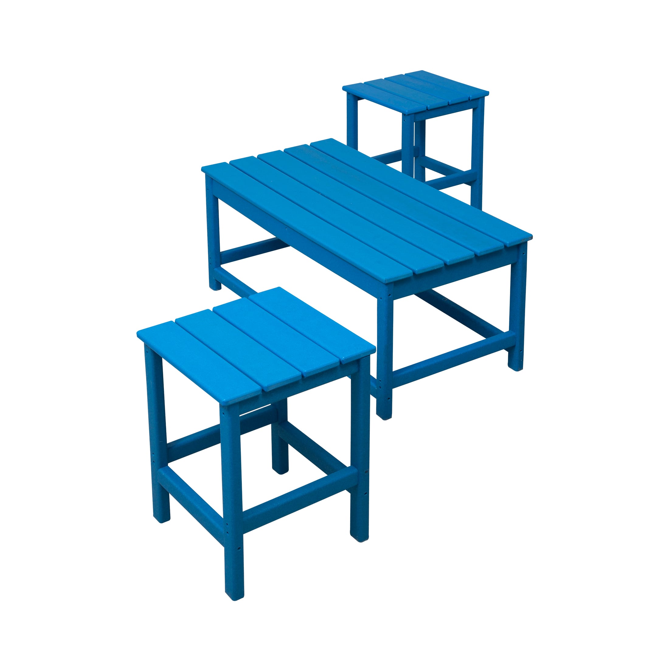 WestinTrends - Malibu 3-Piece set outdoor Coffee and Side table for Adirondack chair - Pacific Blue price history on PriceWatchPro
