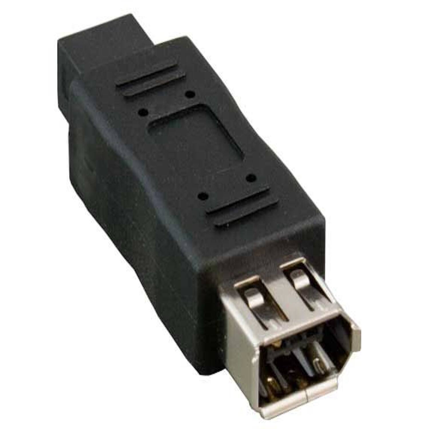 Sanoxy - 2 PACK of IEEE 1394B FireWire 9-pin Male to 6-pin Female Adapter - Black