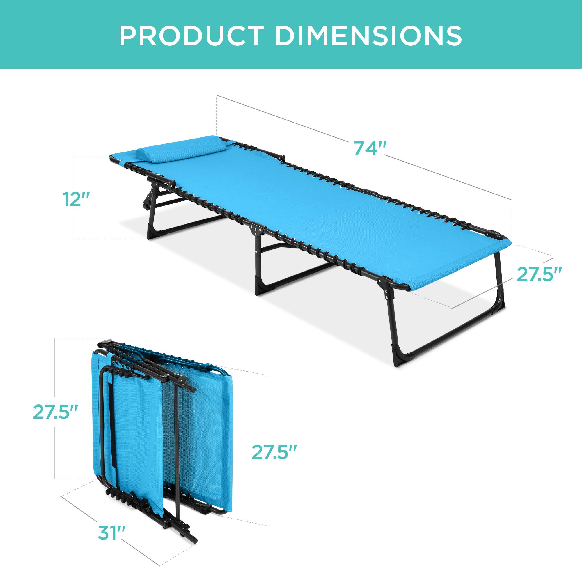 PRODUCT DIMENSIONS

74" x 12" x 27.5" x 27.5" x 27.5" x 31"