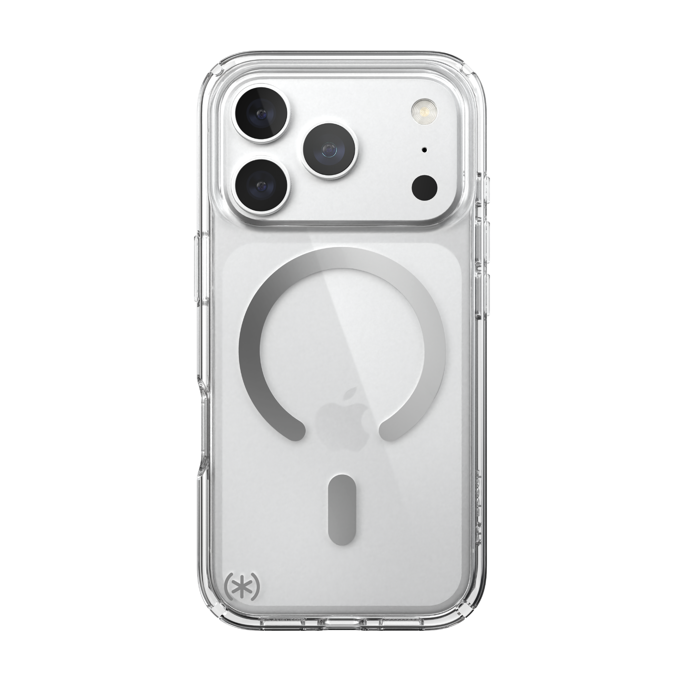 Front. Speck - Presidio Perfect Clear Case with MagSafe for Apple  iPhone 18 Pro / iPhone 17 Pro - Clear.