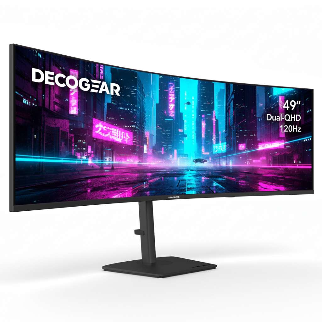 DECOCGEAR  
49" Dual-QHD 120Hz