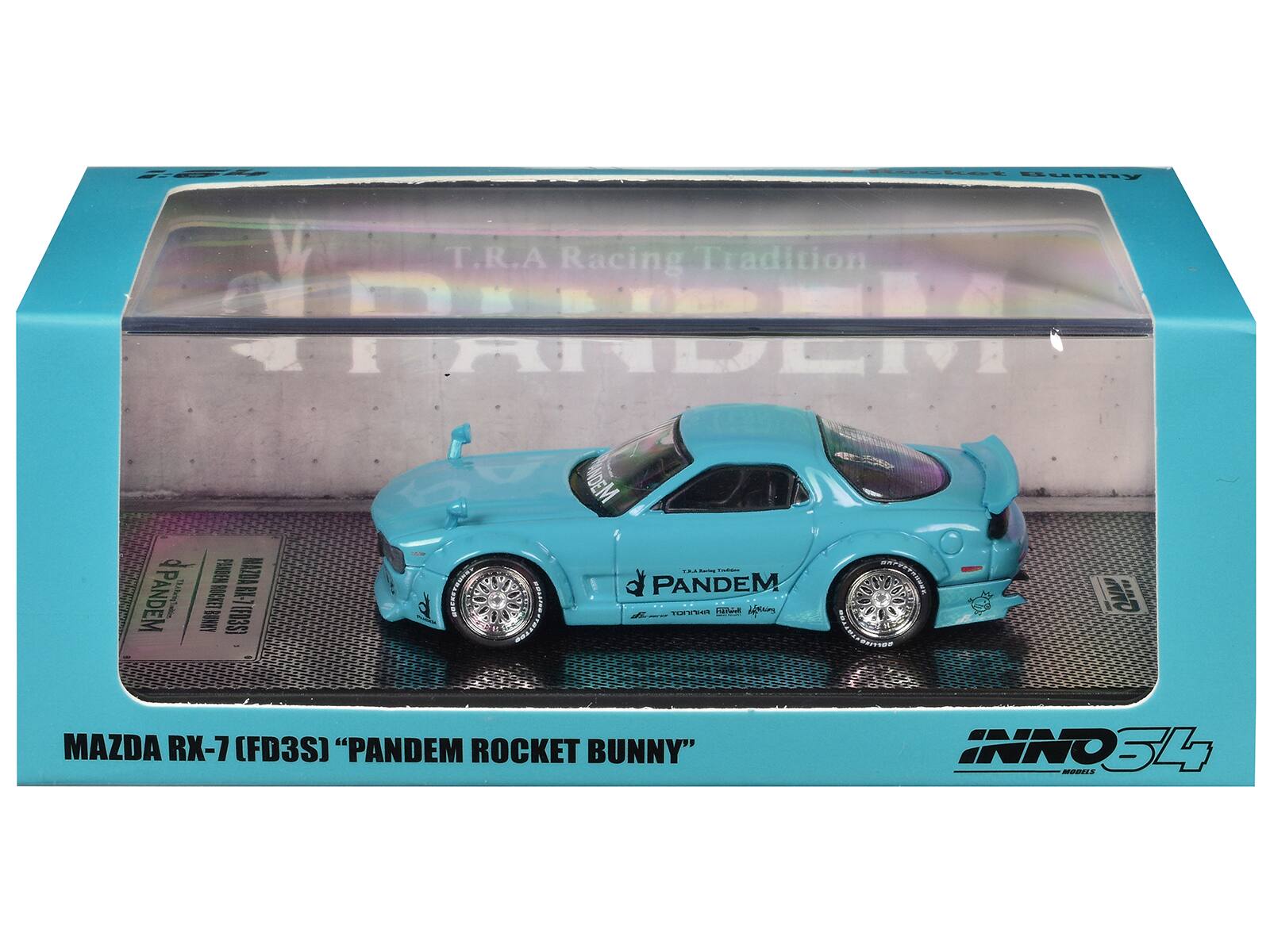 SEA uRRY T.R.A Racing Tradition  
FPANDEM ANDEM PANDEN MAZDA ... S  PANDEM NIKET RA- UETOUAGE PANDEM NPUEEMNONE  
TuhogCal (SCRDL L DOIGSTEL A Te F Am LEND d. D MAZDA RX-7 (FD3S) "PANDEM ROCKET BUNNY" INNOSL MOOELS