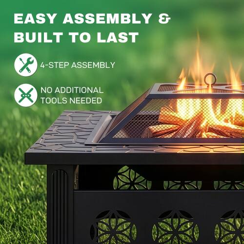 EASY ASSEMBLY & BUILT TO LAST

4-STEP ASSEMBLY

NO ADDITIONAL TOOLS NEEDED