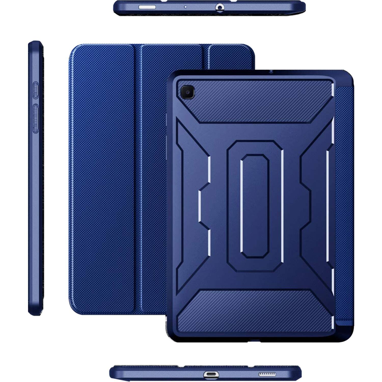 Alt View 14. SaharaCase - Heavy Duty Folio Case for Samsung Galaxy Tab S6 Lite (2020-2024) - Blue.