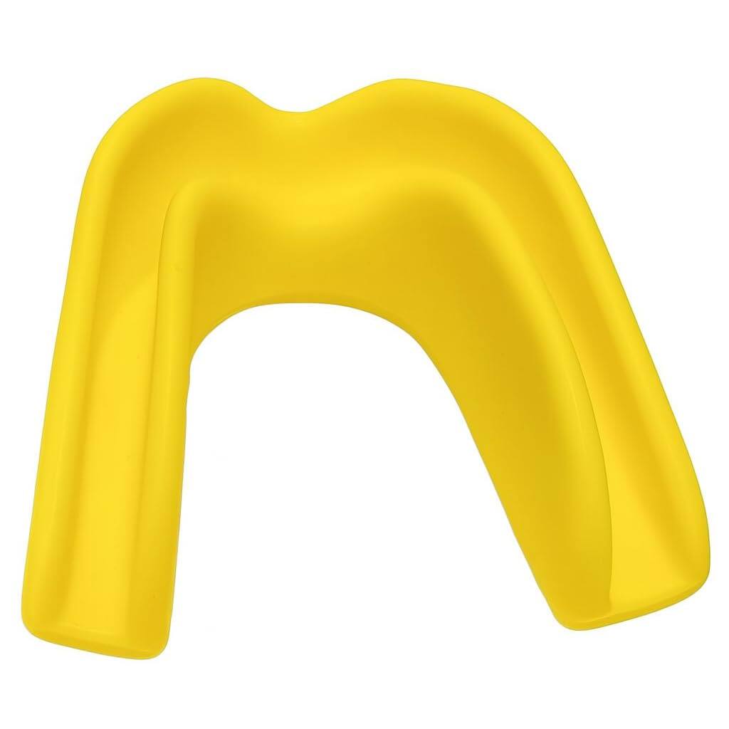 Alt View 3. Amber Sporting Goods - Breathable Boil & Bite MMA Mouth Guard for Boxing & Wrestling, Super Tough Combat Mouthpiece – Yellow - Yellow.