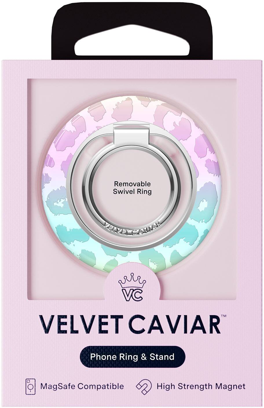 Removable Swivel Ring VELVEY CAMIAR VC™ VELVET CAVIAR Phone Ring & Stand MagSafe Compatible High Strength Magnet