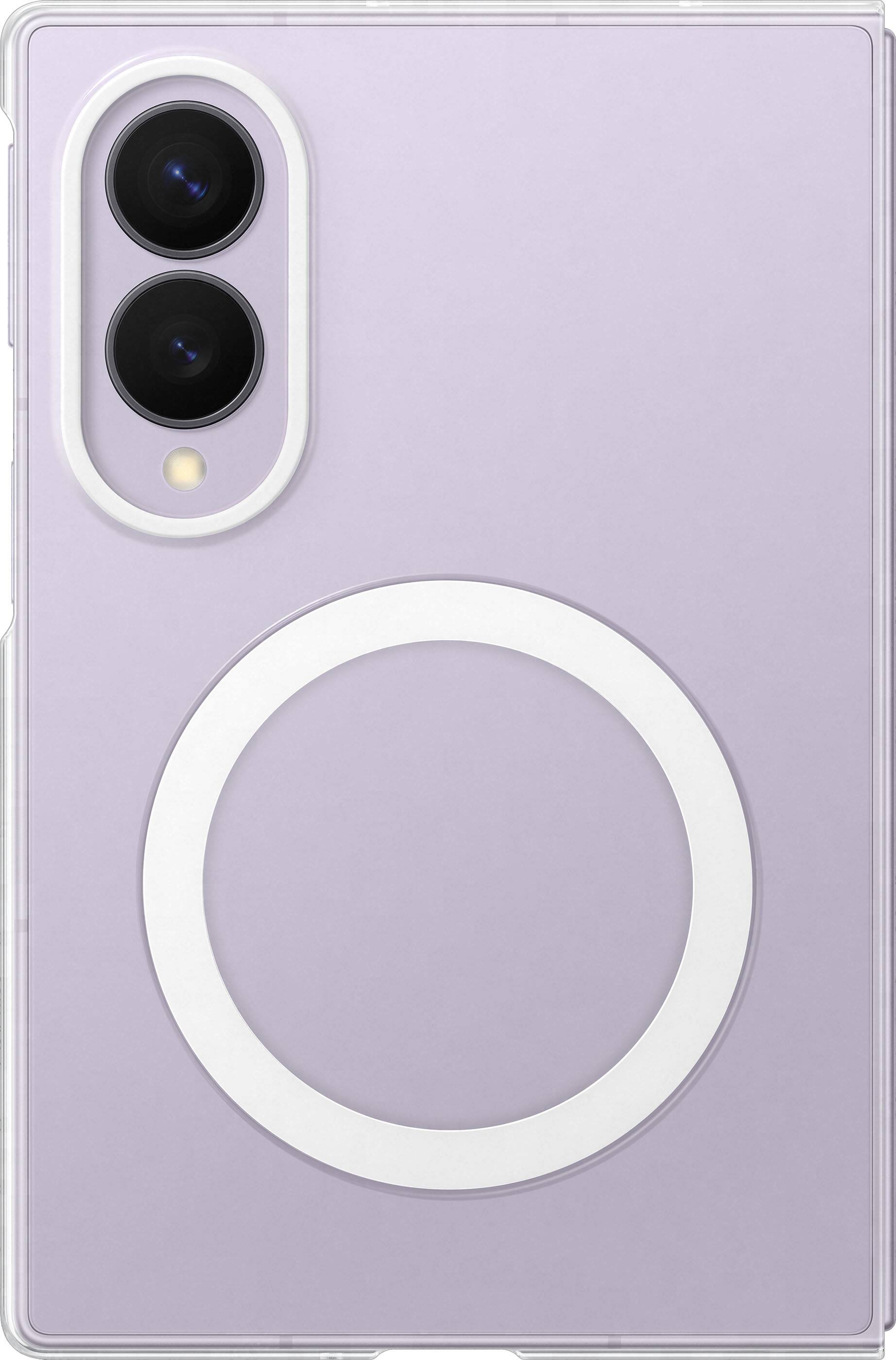 Alt View 3. Samsung - Galaxy Z Fold8 Clear Magnet Case - Transparent.