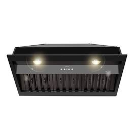 Akicon - 36 inches - Externally Vented - Range Hood Insert - Black