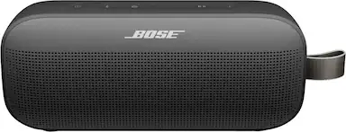 Front. Bose - SoundLink Flex (2nd Gen) Portable Bluetooth Speaker with Waterproof / Dustproof Design - Black.