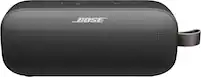 Bose - SoundLink Flex (2nd Gen) Portable Bluetooth Speaker with Waterproof/Dustproof Design - Black - Front_Zoom