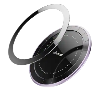 OhSnap Snap Magnetic UltraThin Universal Phone Grip and Stand with OhSnap Snap Magnetic UltraThin Universal Phone Grip and Stand with