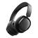 Front. Edifier - ES850NB Active Noise Cancelling Headphones - Black.