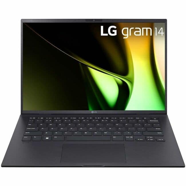 LG - gram 14Z90S-V.APB5U1 14" Notebook - WUXGA - 60 Hz - Intel Core Ultra 7 1st Gen 155H - 16 GB - 512 GB PCI Express NVMe - Black