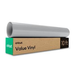 Cricut - Permanent Matte Value Vinyl - 12 in x 10 ft - Gray