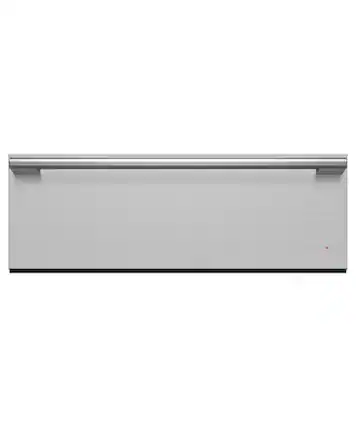 Front. Fisher & Paykel - 30" Warming Drawer, Push to Open - Contemporary Brushed Silver - Brushed Silver.