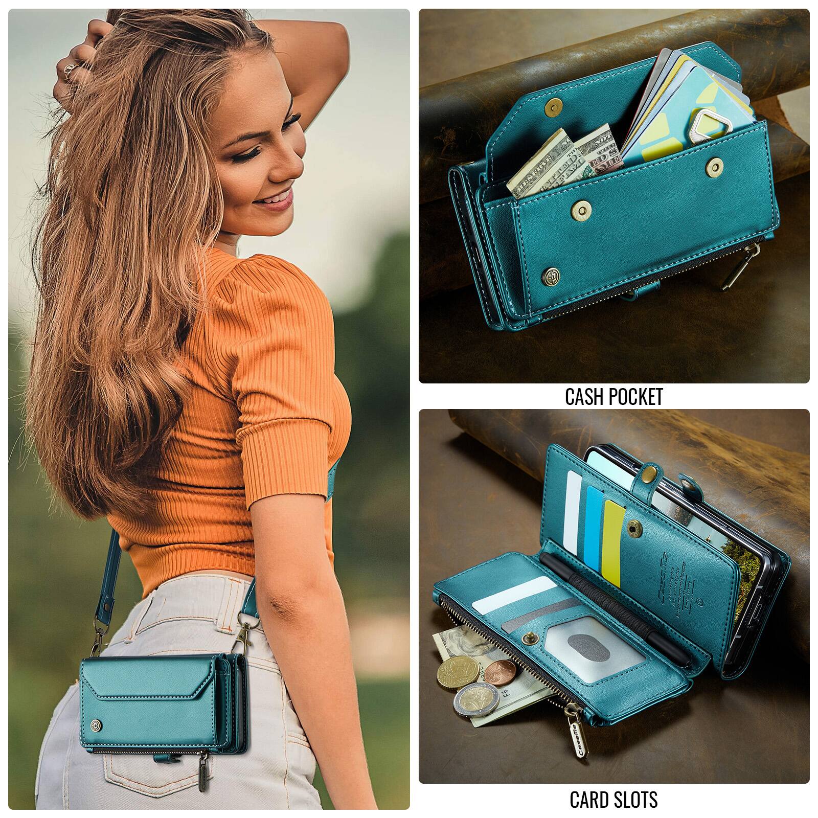 CASH POCKET

CARD SLOTS