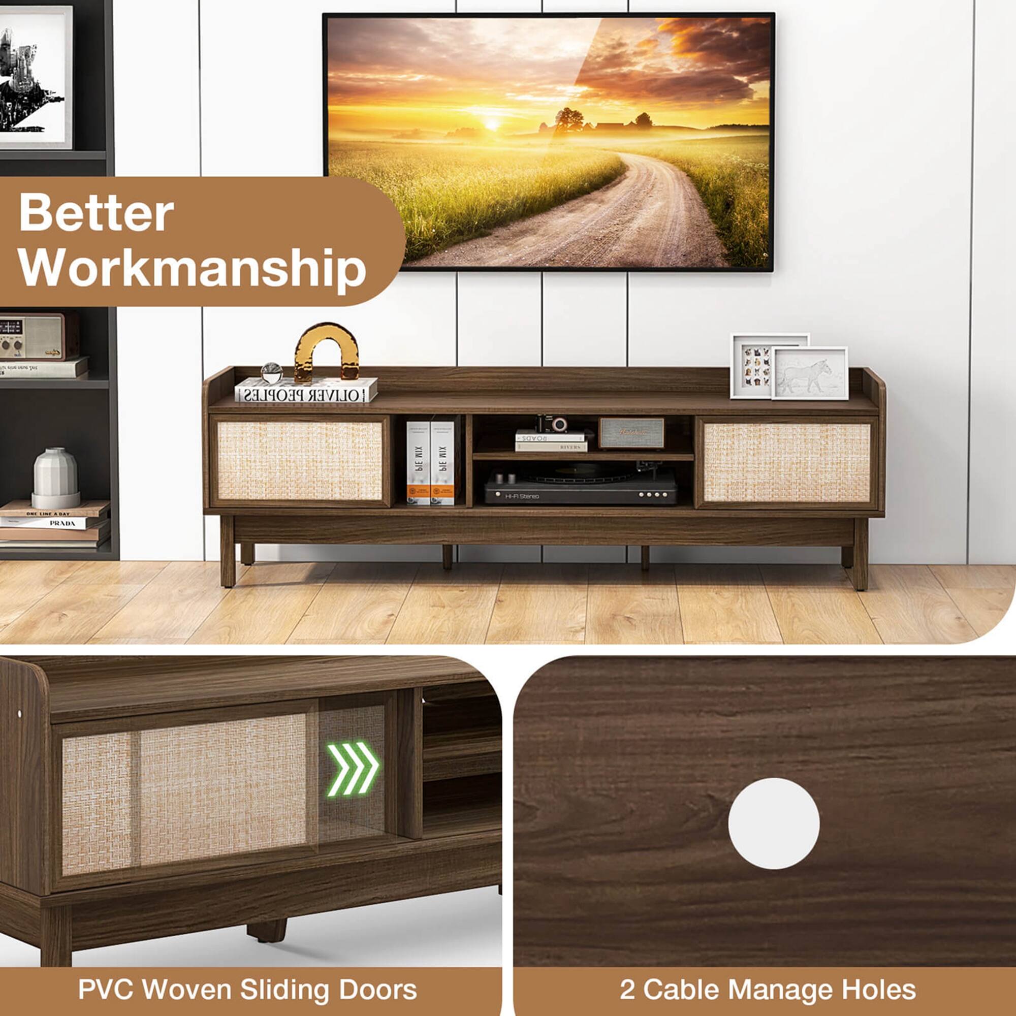 Better Workmanship - 1 PEOPLES LOLIVER 1.0 S | I : PESES PVC Woven Sliding Doors 2 Cable Manage Holes