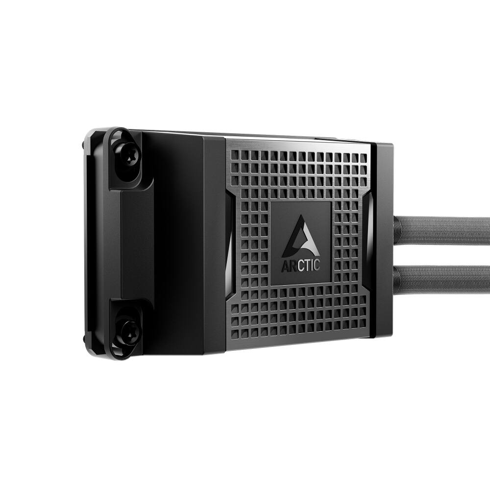 Back. Arctic - Liquid Freezer WS360-SP6 Workstation AIO Liquid Cooler, AMD SP6/sTR5, 3 x P12 Pro CO Fans, 360 mm Thick Radiator - black.