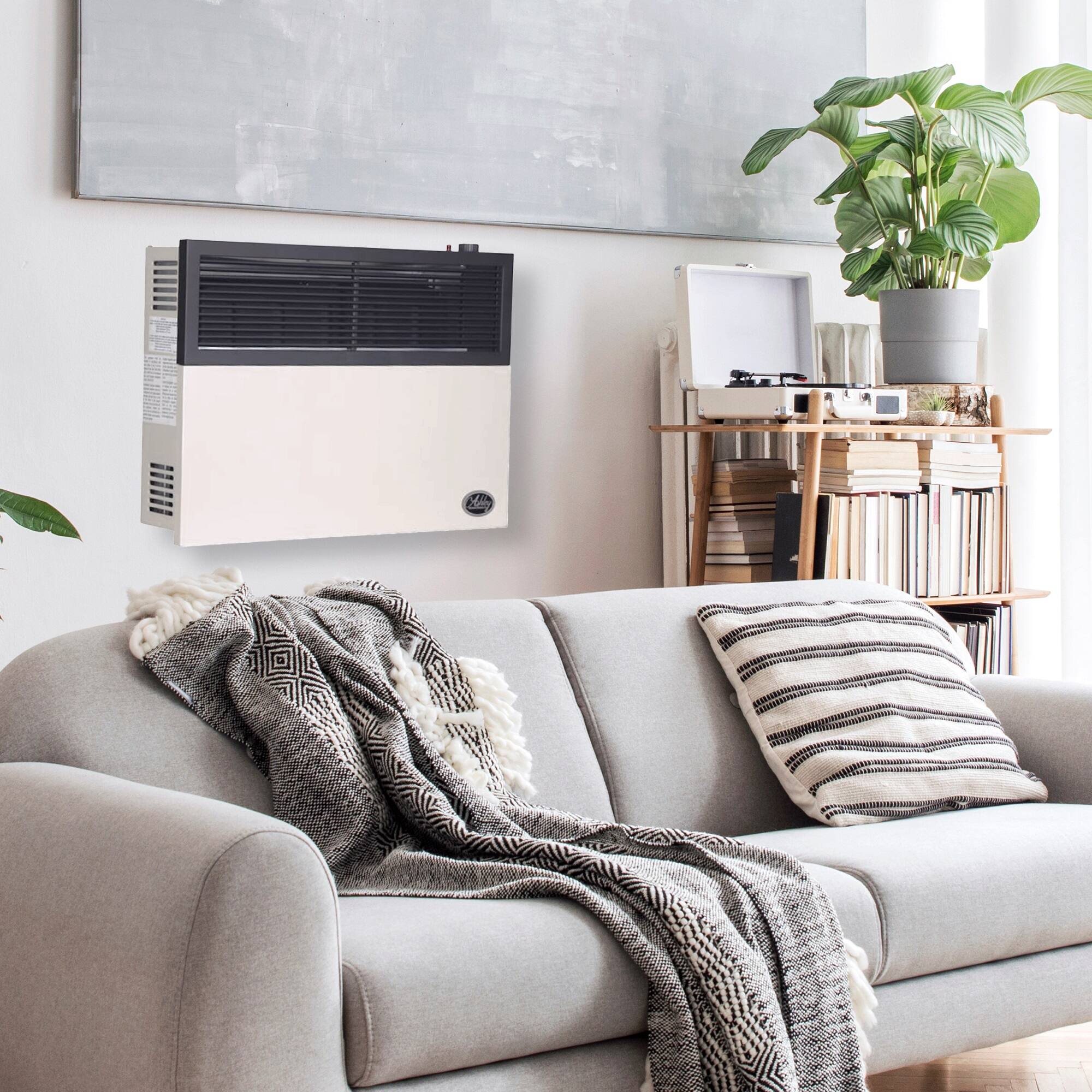 Alt View 2. Ashley Hearth Products - Ashley Hearth Products 17,000 BTU Direct Vent Liquid Buddy Propane Wall Mount Heater - White.