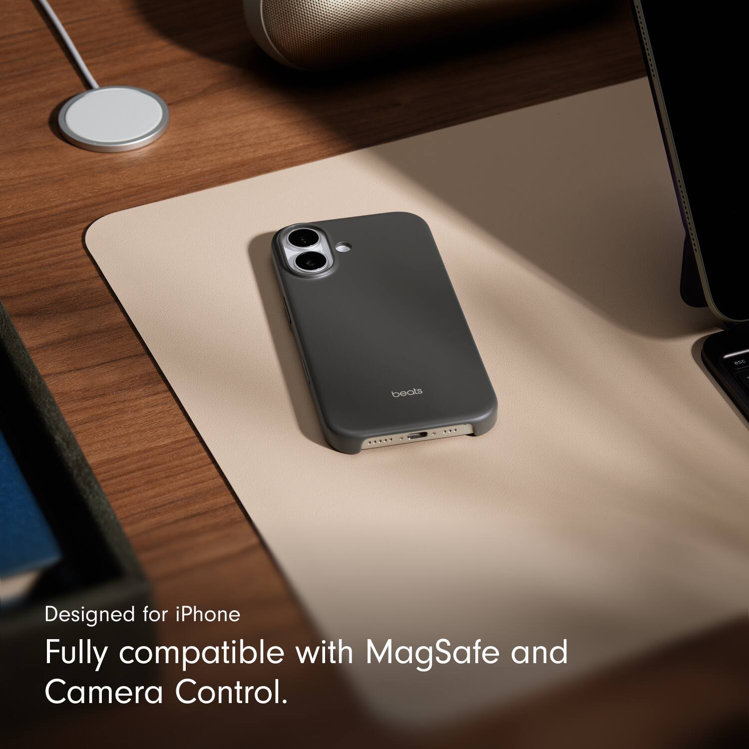 Designed for iPhone  
Fully compatible with MagSafe and Camera Control.
