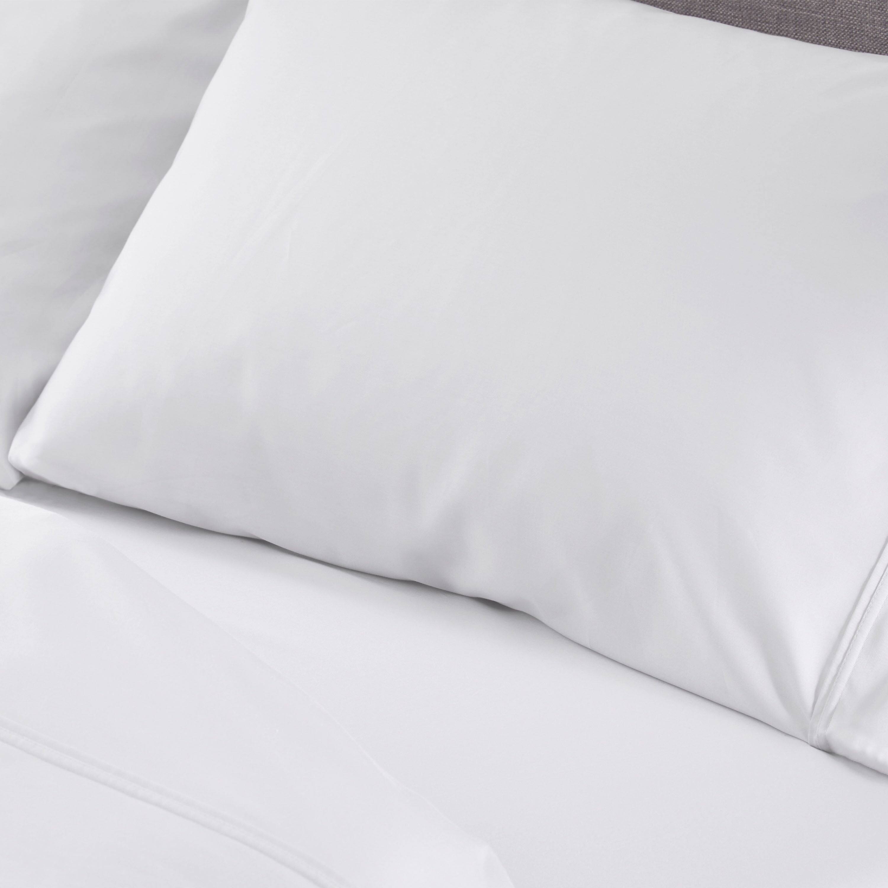 Alt View 9. Bedgear - Hyper-Cotton Pillowcase Set - Bright White, Queen - bright-white.