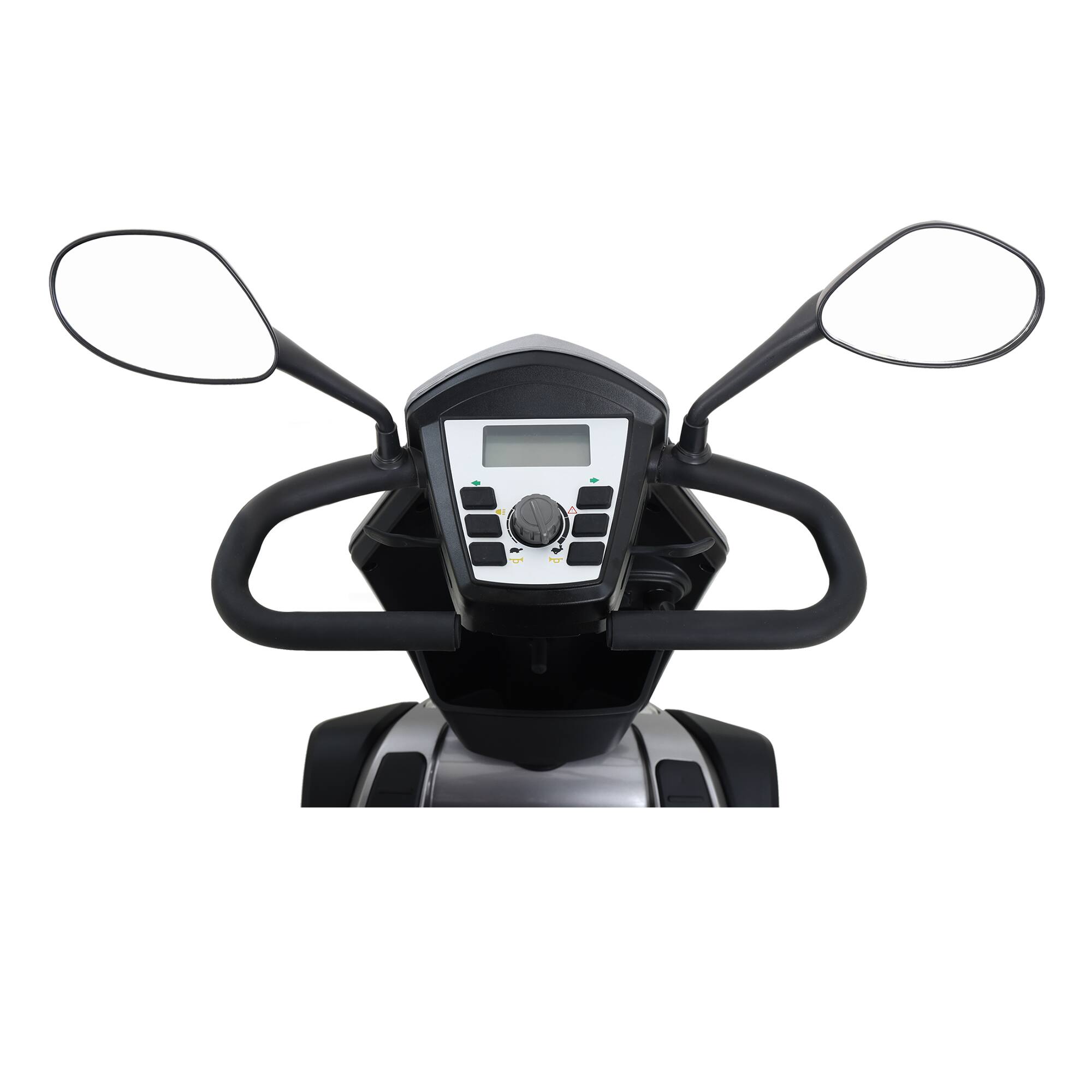 Alt View 3. Loheer - Loheer Heavy Duty Mobility Scooter Grey Four Wheel Bariatric Electric Scooter for Adults - Grey.