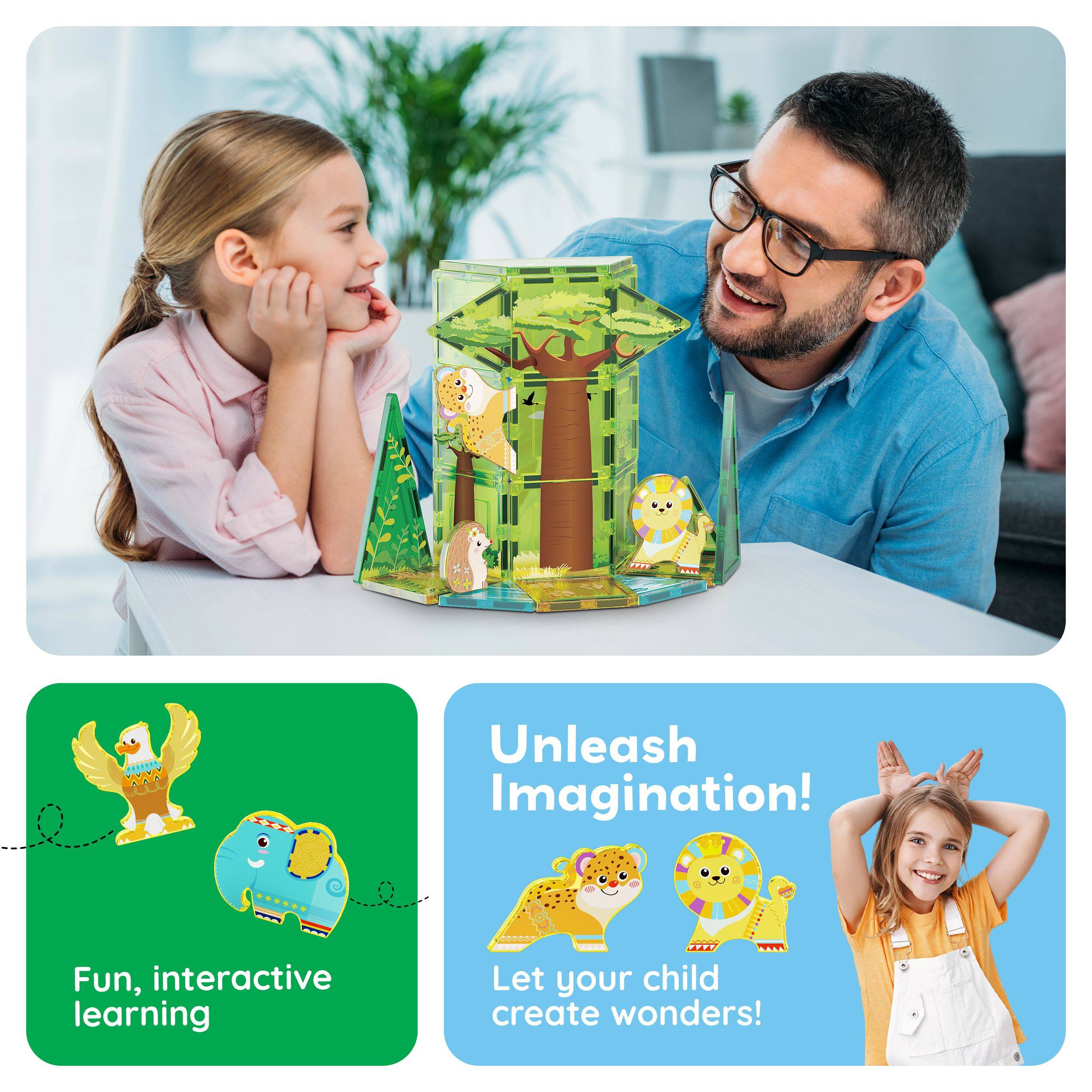 Unleash Imagination!  
Fun, interactive learning  
Let your child create wonders!
