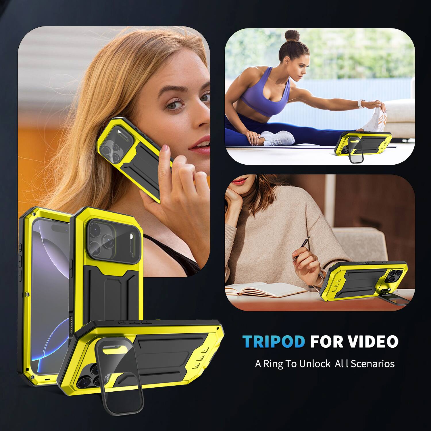 TRIPOD FOR VIDEO  
A Ring To Unlock All Scenarios