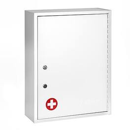 Viva Comfort - Steel Medical Storage Cabinet with Dual Key Lock, 1.1 cu. ft., White (999-04-WHI)