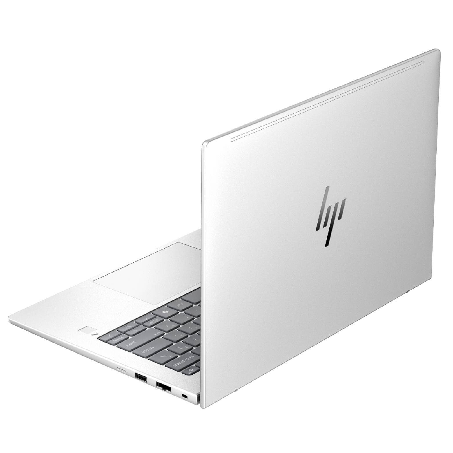 Alt View 3. HP - EliteBook 6 G1q 14.0" WUXGA Snapdragon X Plus X1P-42-100 up to 3.4 GHz 32GB RAM 512GB SSD Adreno X1-45 Windows 11 Pro - Silver.
