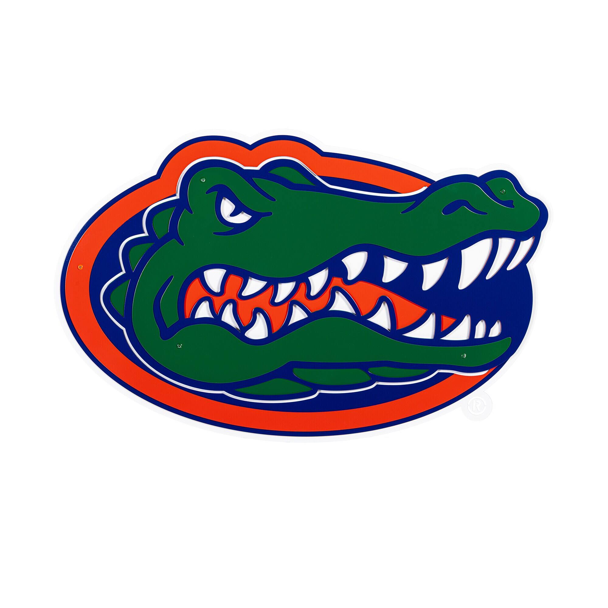 Florida Gators 23" Layered Metal Wall Art Sign