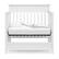 Alt View 13. Storkcraft - Petal Mini 4-in-1 Convertible Crib - White.