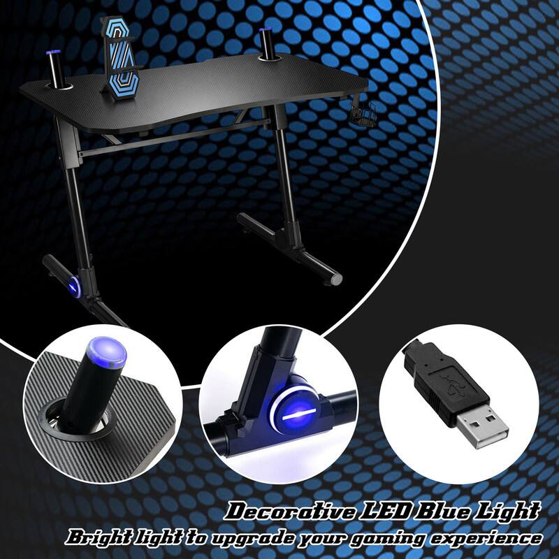 Decorative LED Blue Light  
Bright light to upgrade your gaming experience