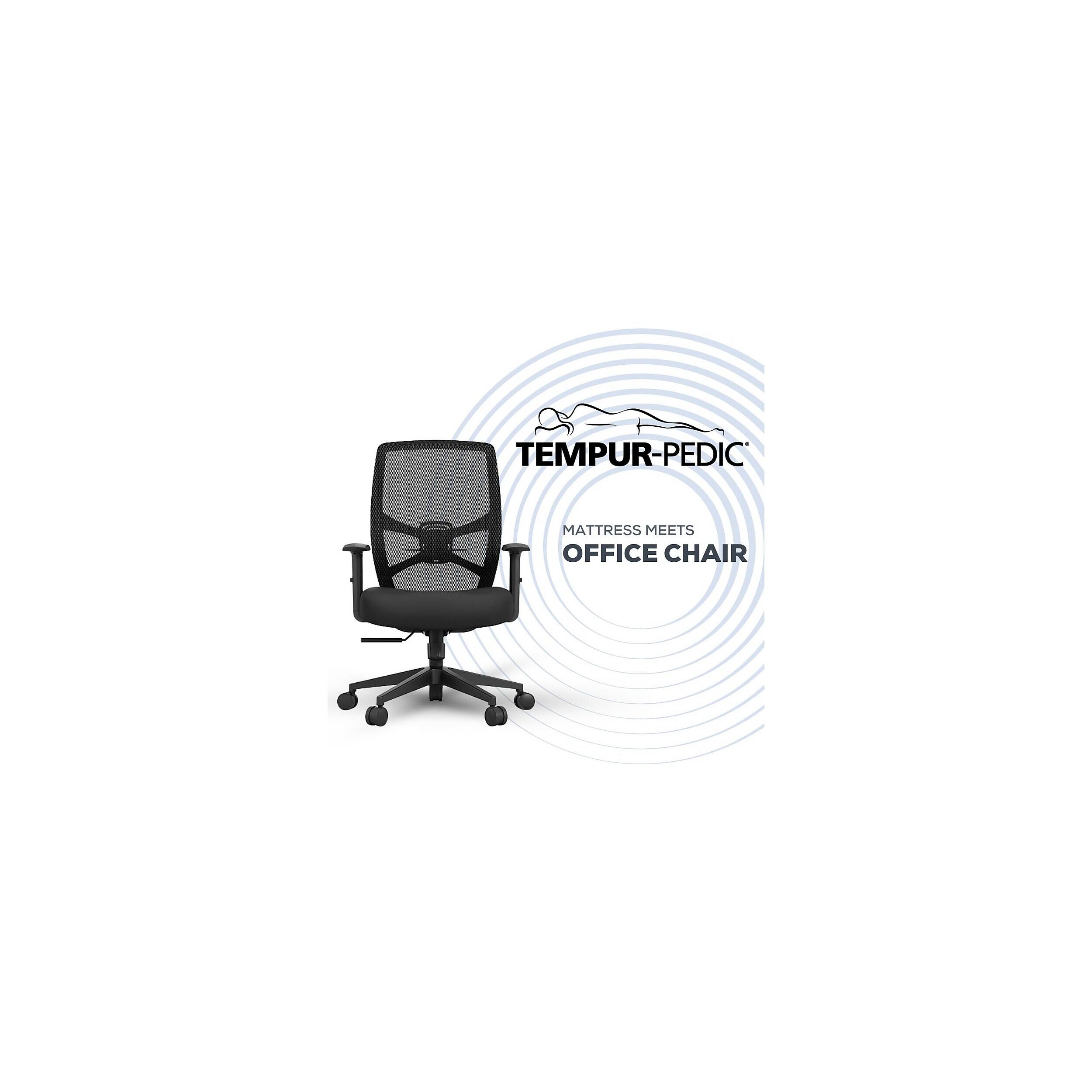 TEMPUR-PEDIC MATTRESS MEETS OFFICE CHAIR