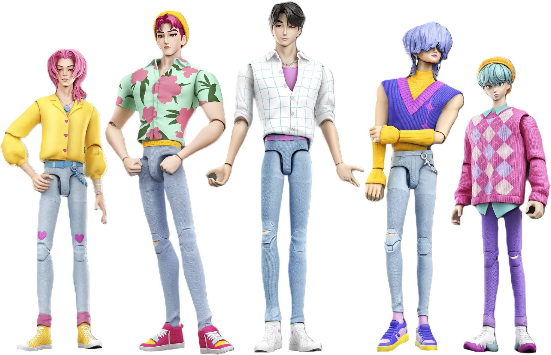 Front. Mattel - KPop Demon Hunters Action Figure - Sytles May Vary.