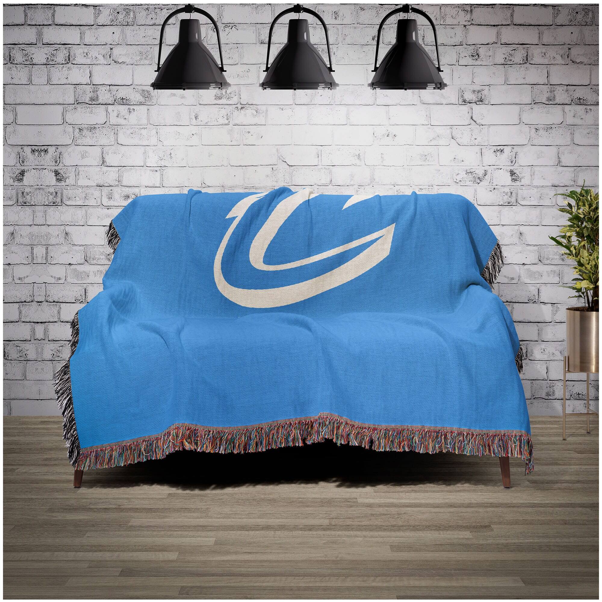 Alt View 1. Chad & Jake - Cleveland Cavaliers Woven Blanket - Blue.